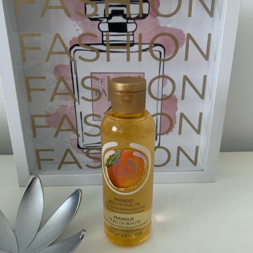 2012 The Body Shop Mango Beautifying Face/Body Oil/Rare/HTF/Discontinued🥭🥭